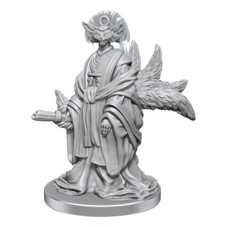 Magic the Gathering Miniatur unbemalt Kotose & Light-Paws (2)