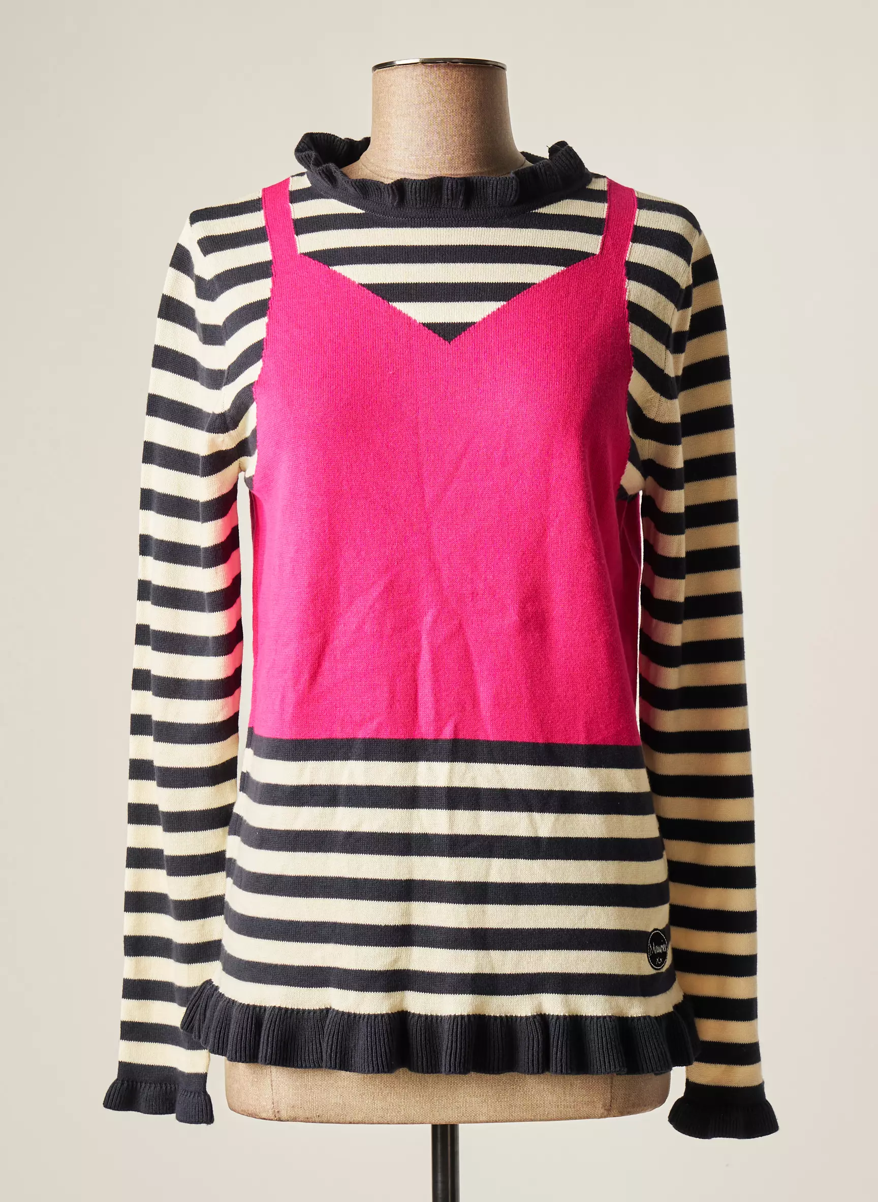 Maurice Pulls Femme couleur rose