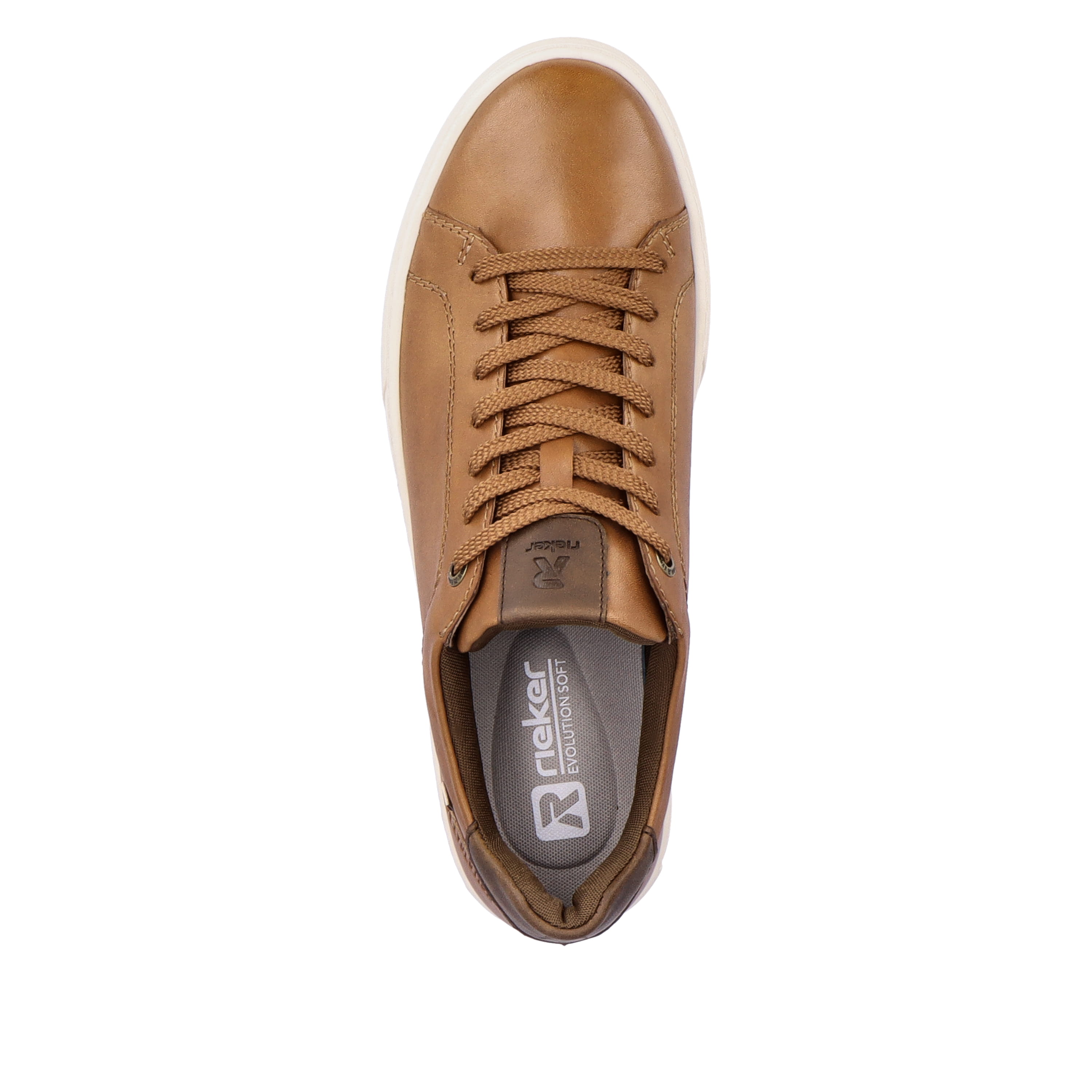 Rieker Herren Sneaker Low wood brown