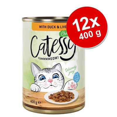 Catessy Häppchen in Sauce oder Gelee 12 x 400 g