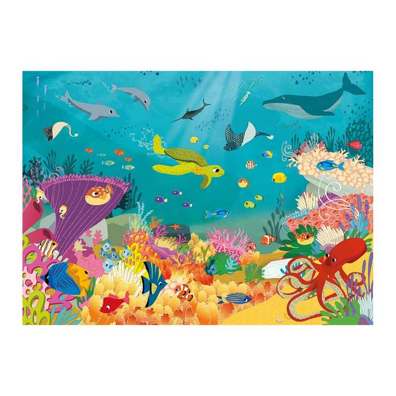 Puzzle les animaux des océans 60 pièces