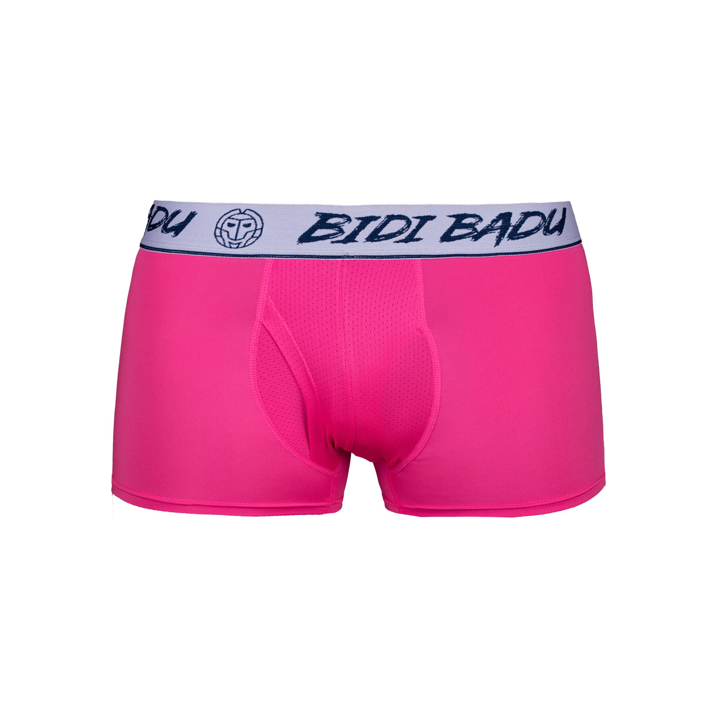 Max Basic Boxer Short Herren - Pink, Weiß