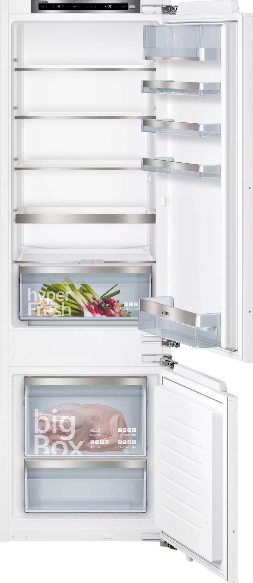 SIEMENS Einbaukühlgefrierkombination iQ500 KI87SADE0, 177,2 cm hoch, 55,8 cm breit