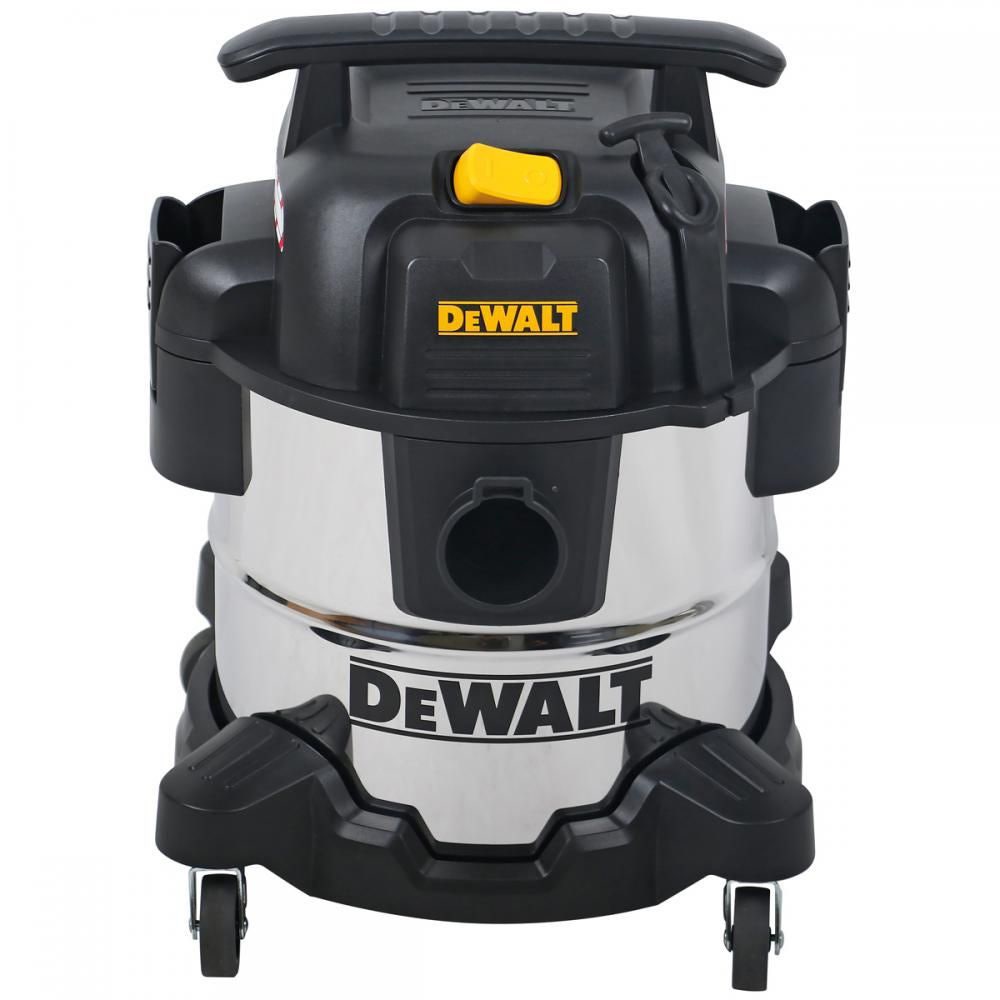Aspirador de pó e água DEWALT DXV20S de 20 litros em aço inoxidável