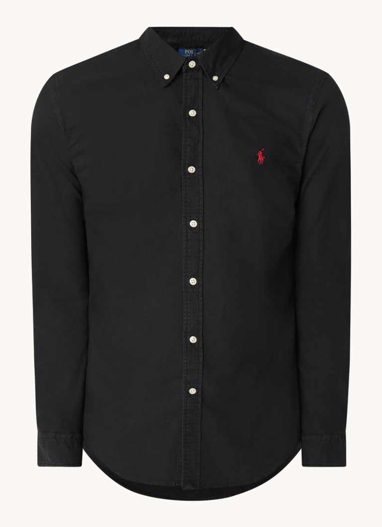 Ralph Lauren uska pamučna košulja na kopčanje