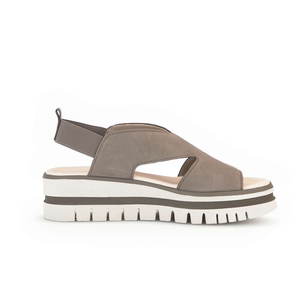 Gabor fashion Riemchensandale grau