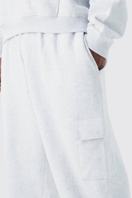 Plus Oversize Cargo-Jogginghose