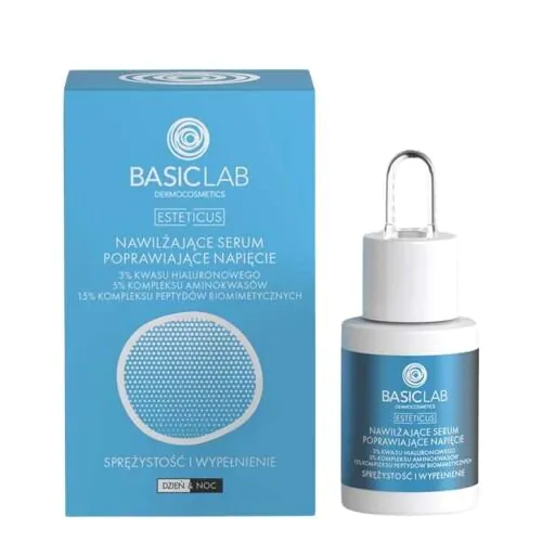 Basiclab Dermocosmetics Esteticus hidratantni serum s 3% hijaluronske kiseline, 15 ml