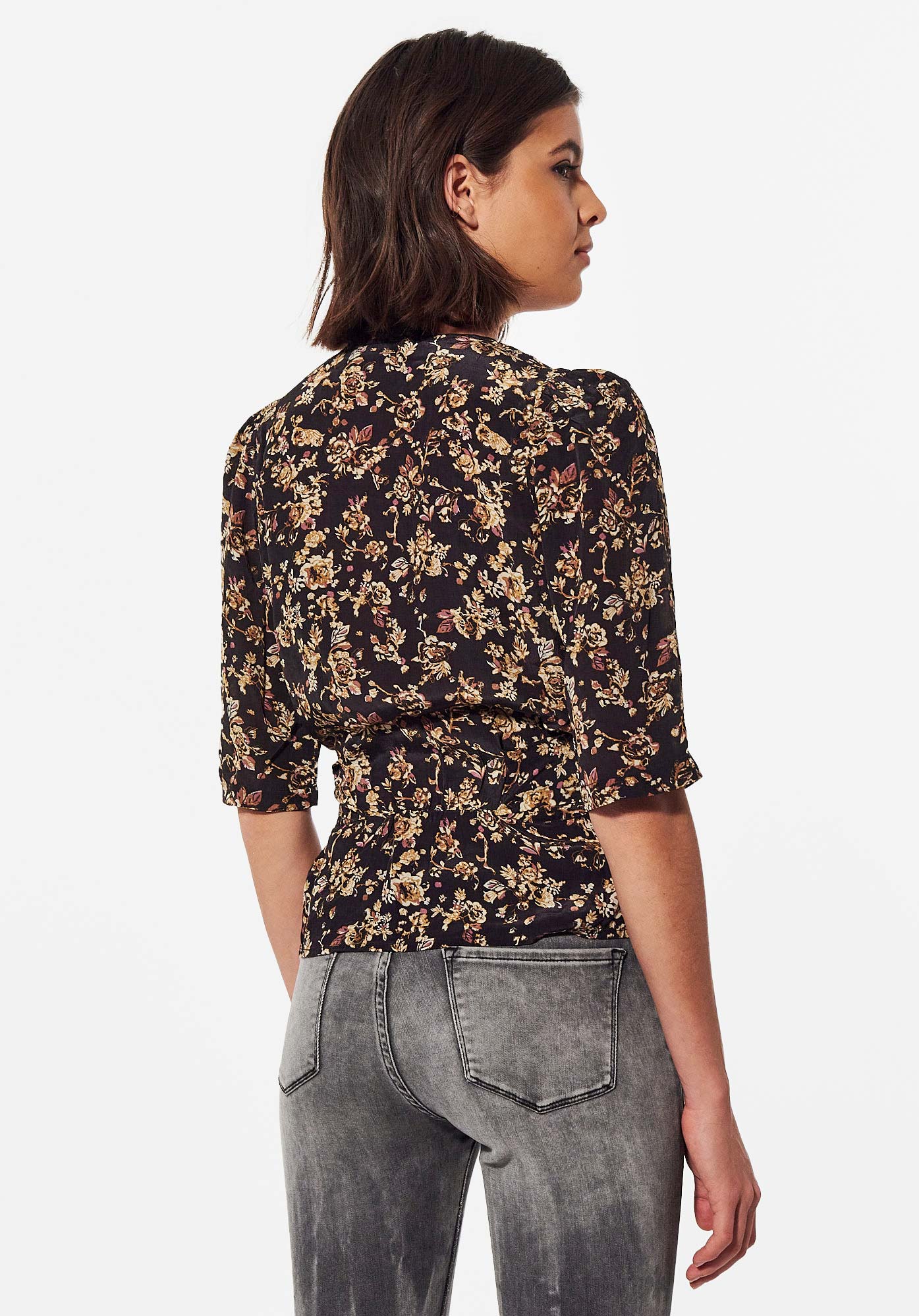 NABY   Blouse fleurie Femme