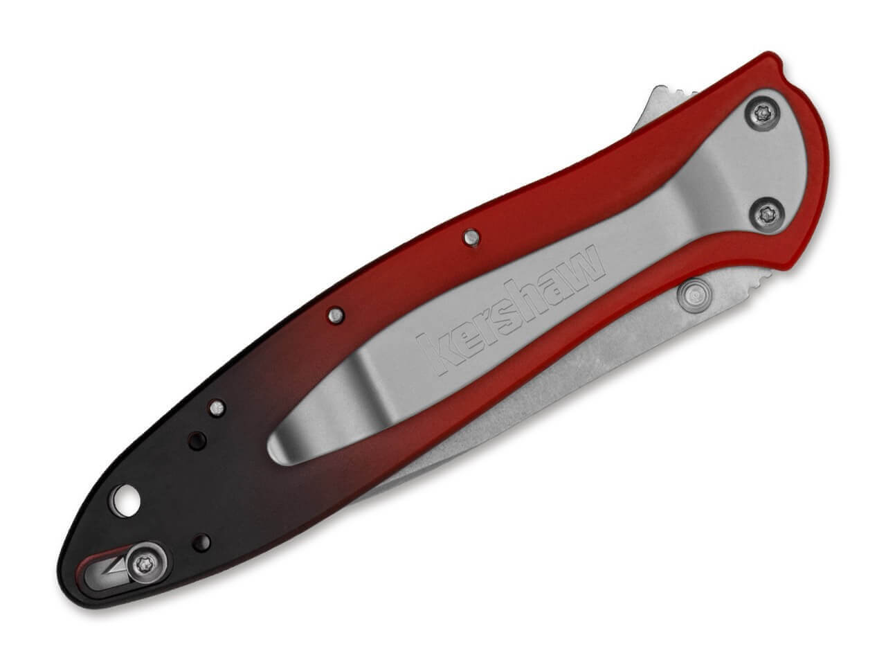 Leek Aluminum Red Black Gradient