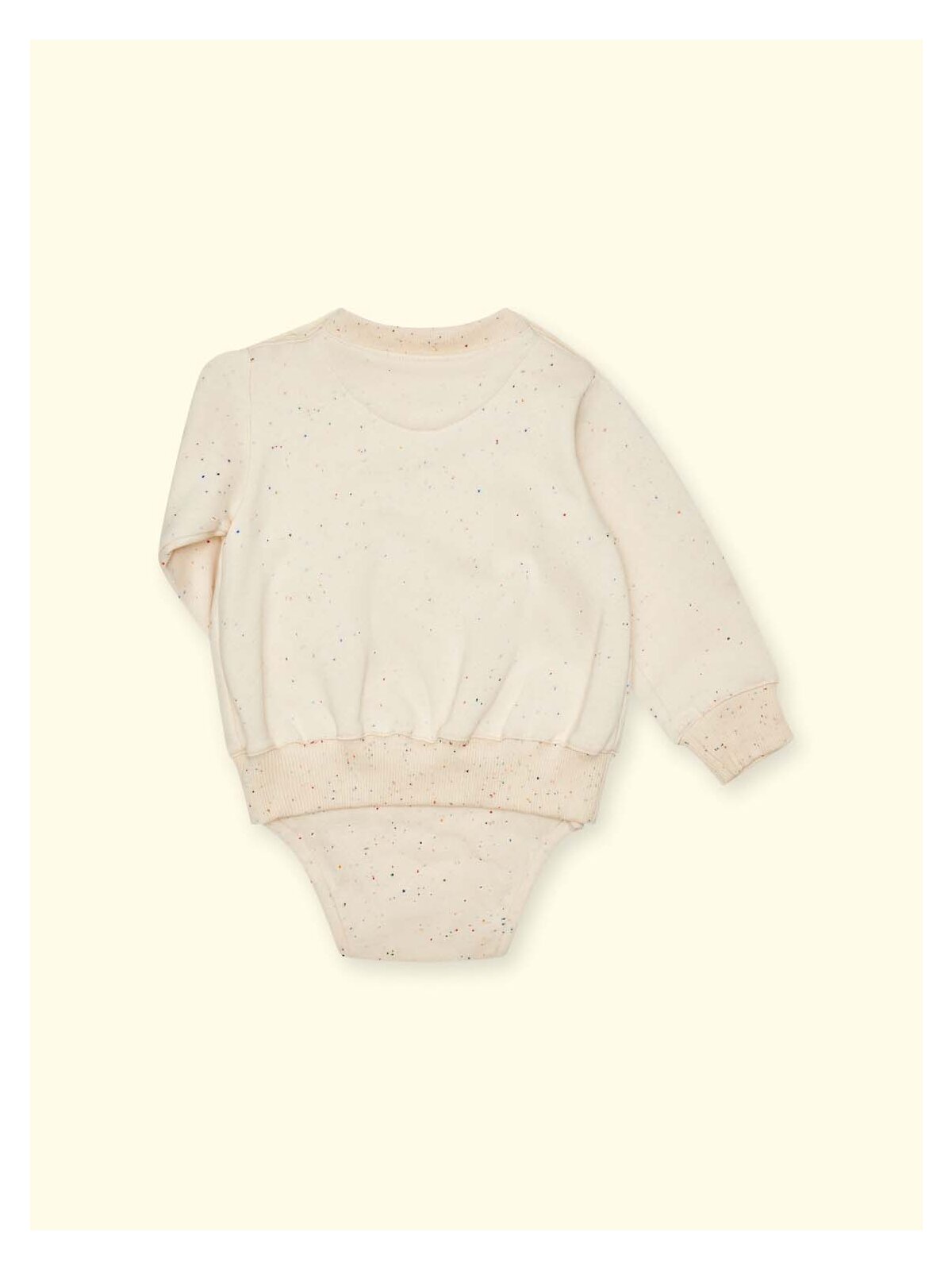 Wombly Pippa Sweatshirtbody, creme