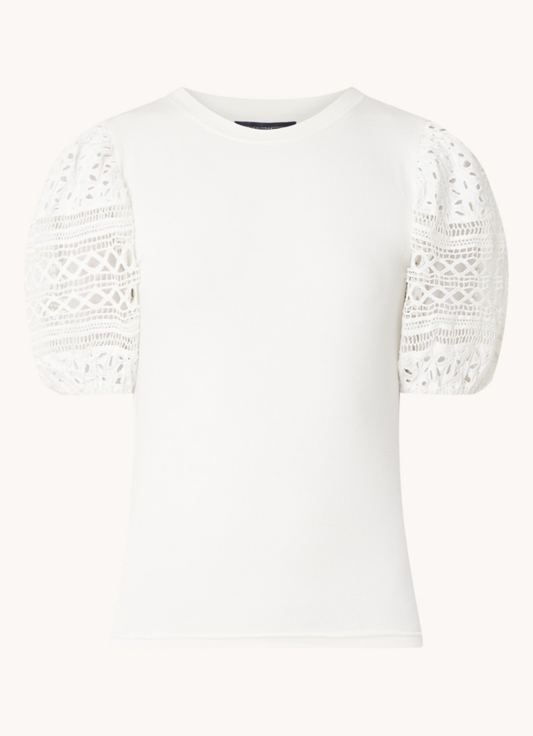 French Connection  Rosana T-shirt met broderie
