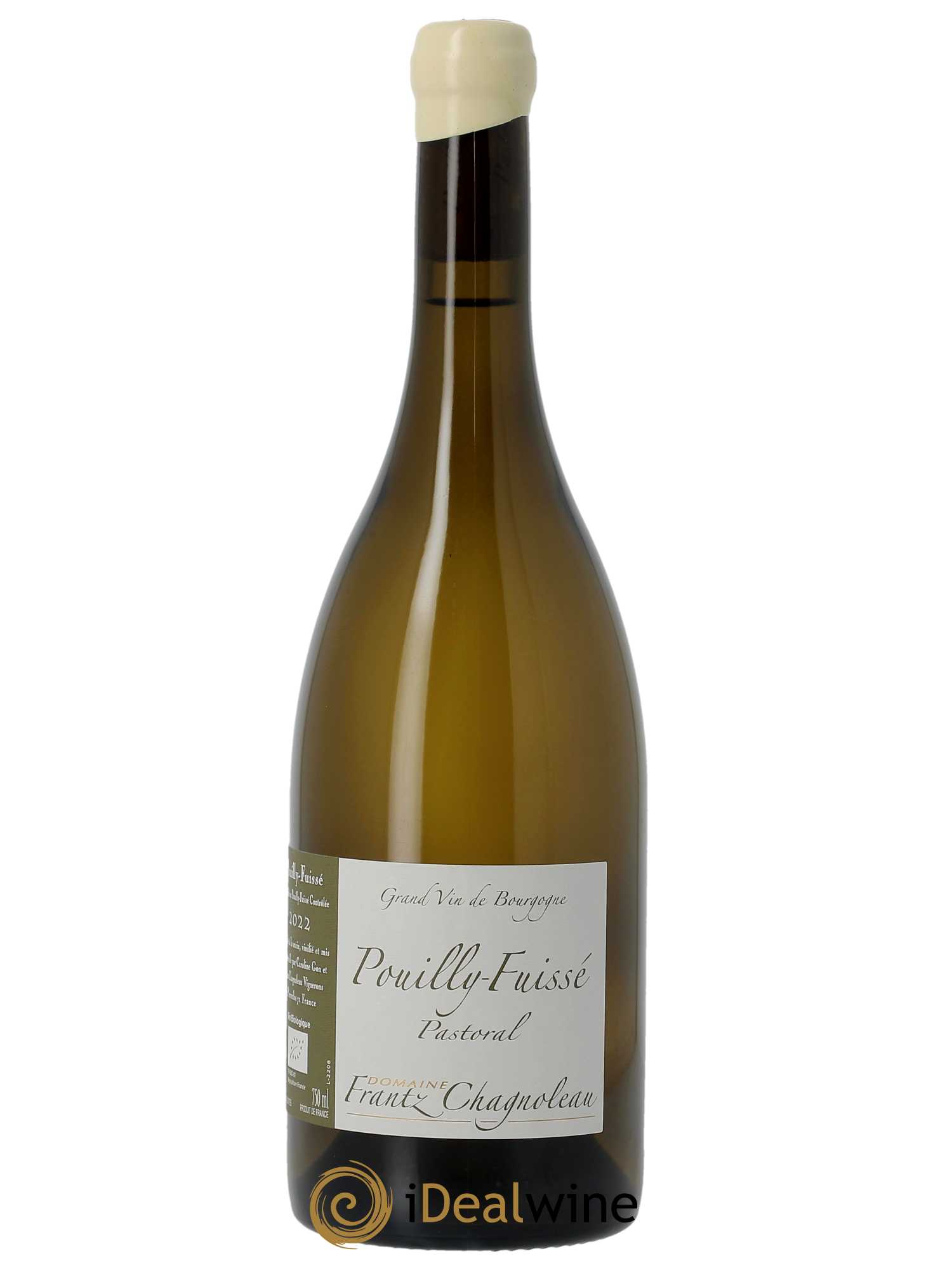 Pouilly-Fuissé Pastoral Frantz Chagnoleau (Domaine)  2022 - Lot de 1 Bouteille