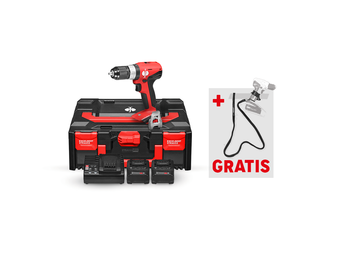 18,0V Akku-Schlagbohrschrauber L+Power tool hold.