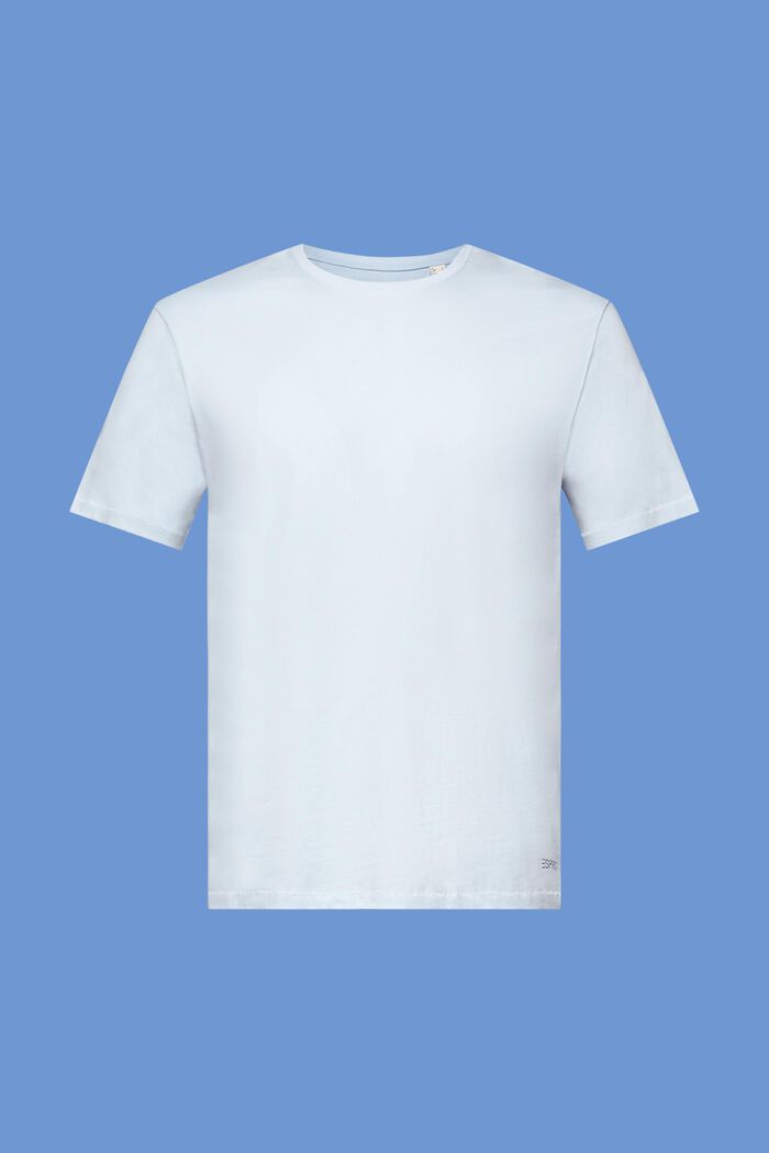 Jersey-T-Shirt mit Print hinten, 100 % Baumwolle