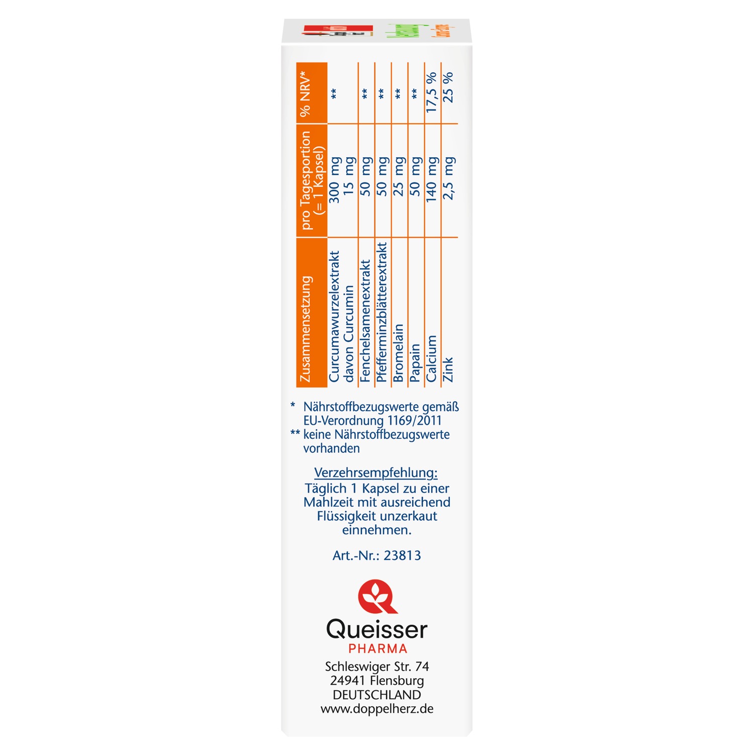 Verdauung Curcuma+Enzyme Kapseln