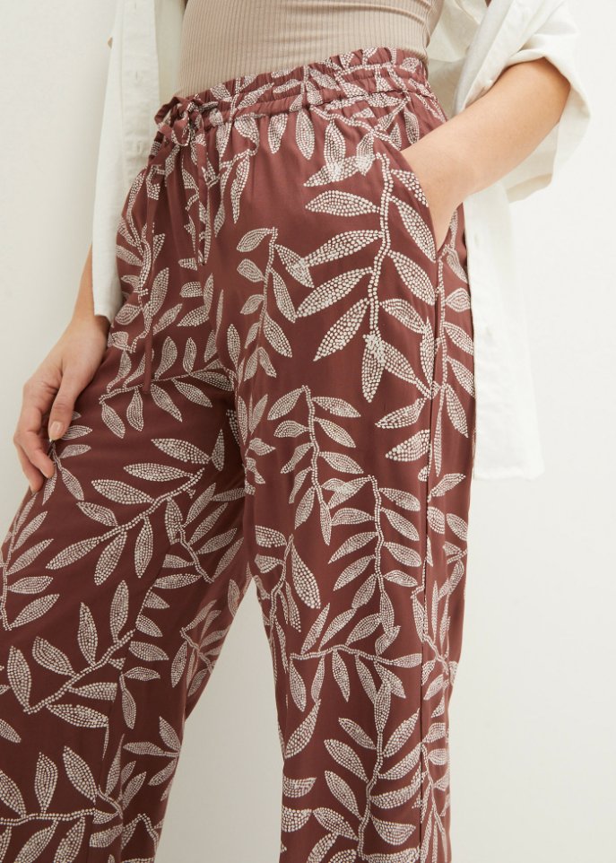 Bedruckte Palazzo-Hose