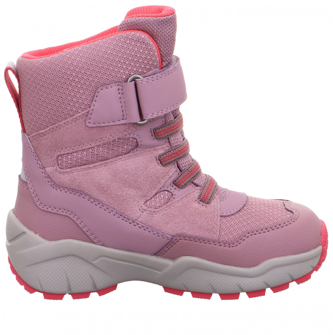 CULUSUK 2.0 - Lila/Pink Stiefel mit Klettverschluss