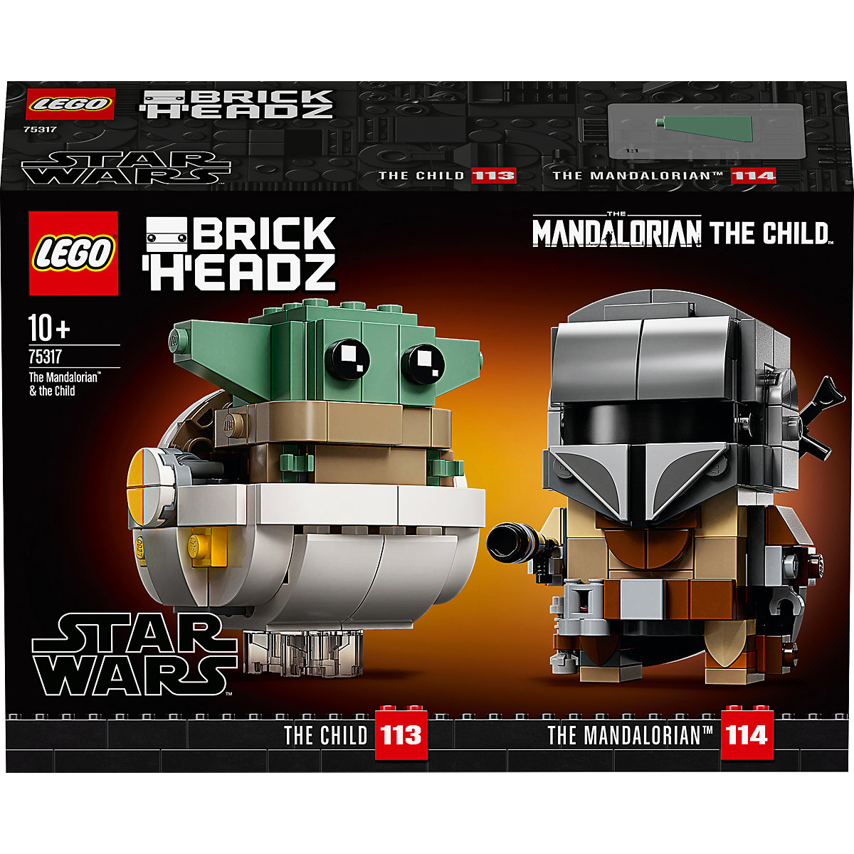 LEGO® Star Wars 75317 Der Mandalorianer™ und das Kind