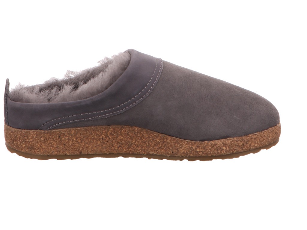 HAFLINGER Hausschuhe grau