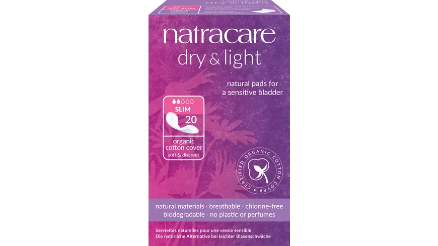natracare Inkontinenzeinlagen Slim 20 Stück