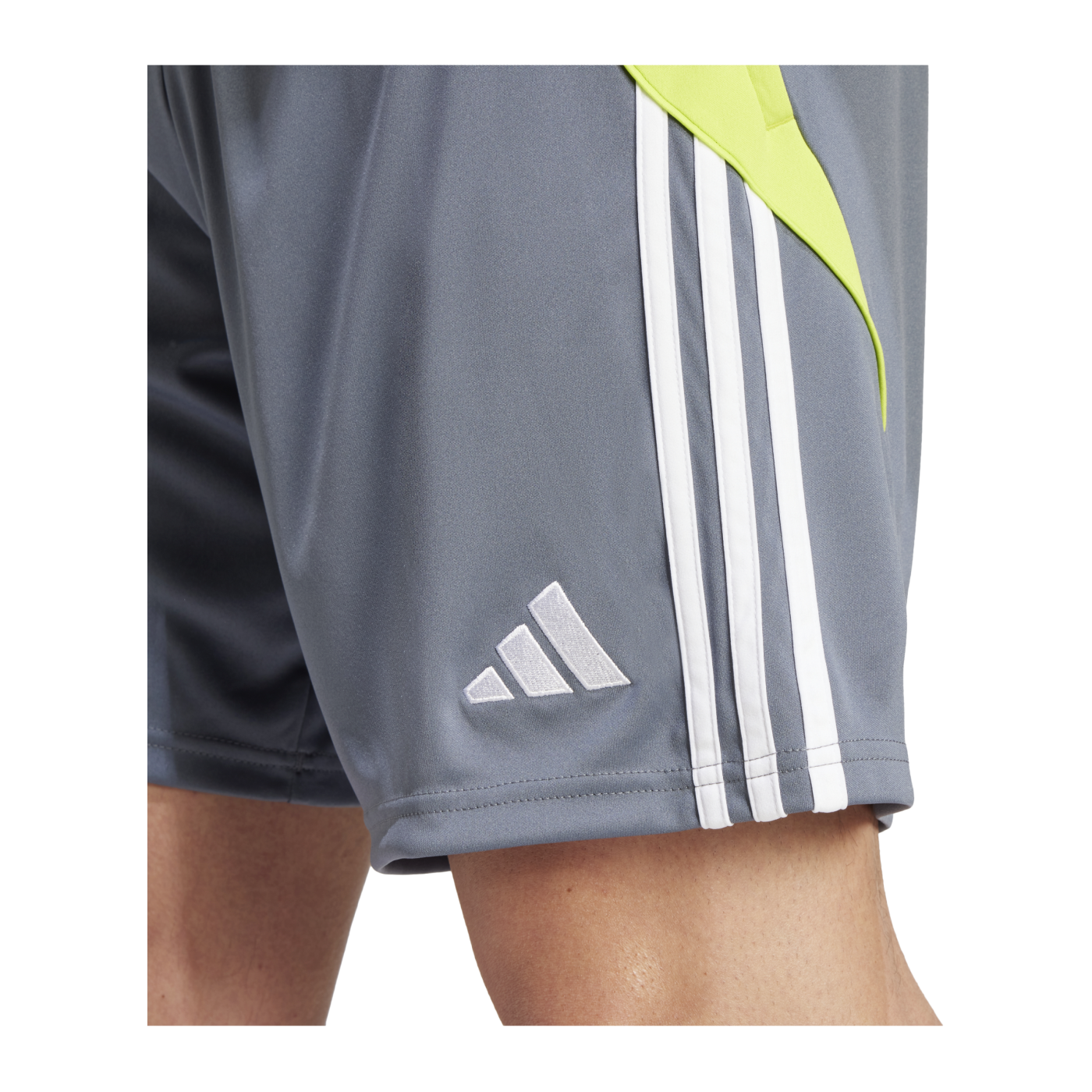 adidas Tiro 24 Training Short Grau Gelb