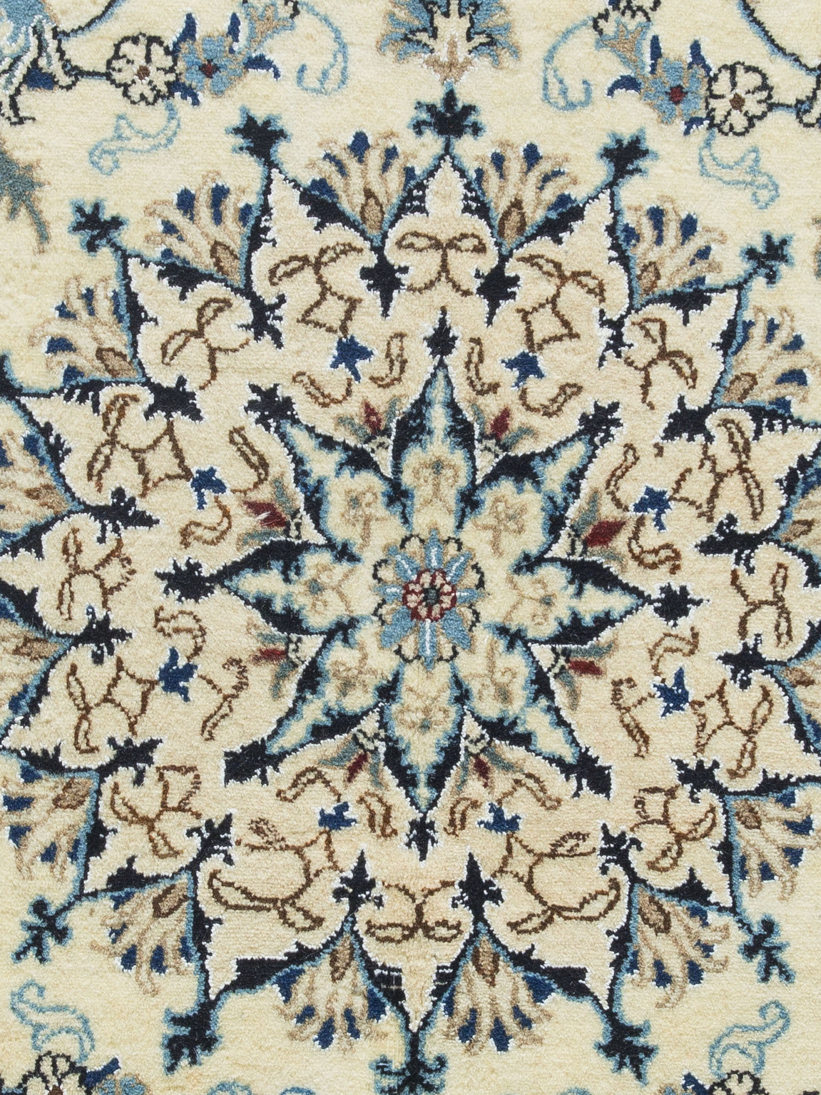 Kaschmar Nain 12 Lah ca. 160 x 245 cm, Unikat / Einzelstück