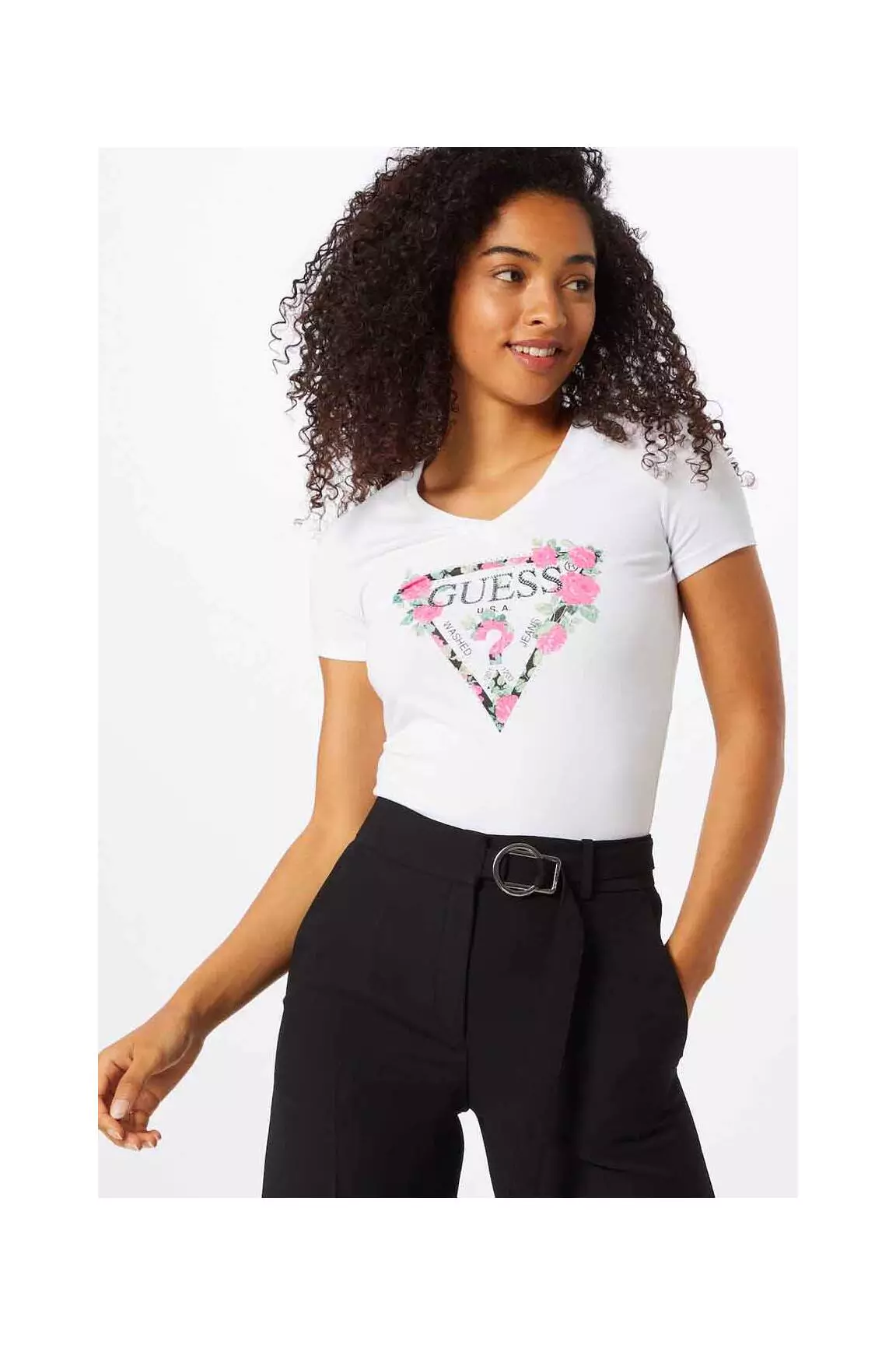 Guess Tshirts Femme couleur blanc