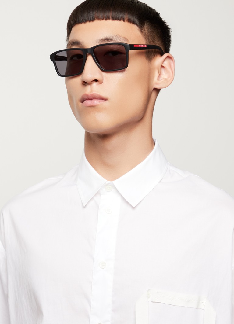 Ochelari de soare polarizați Prada Linea Rossa Wayfarer PS05YS