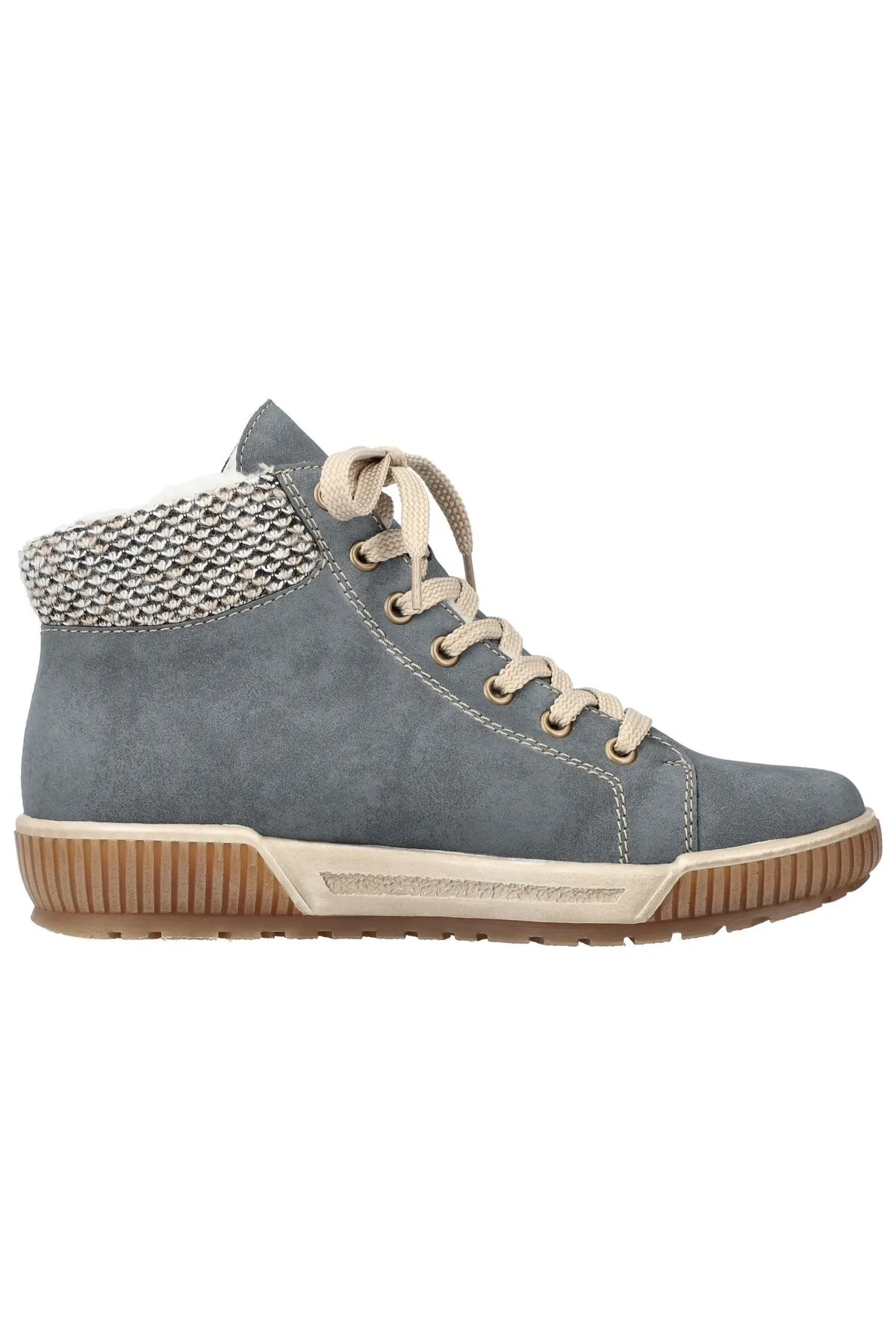 Rieker  Sneaker - Blau - Flacher Absatz