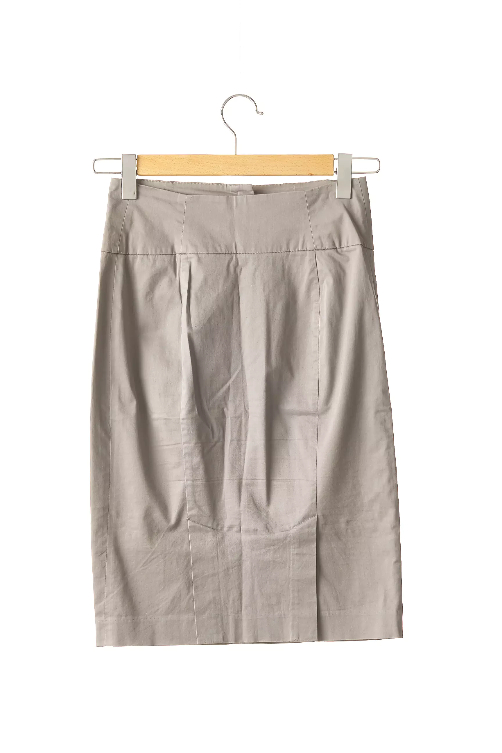 Maje Jupes Mi Longues Femme couleur gris