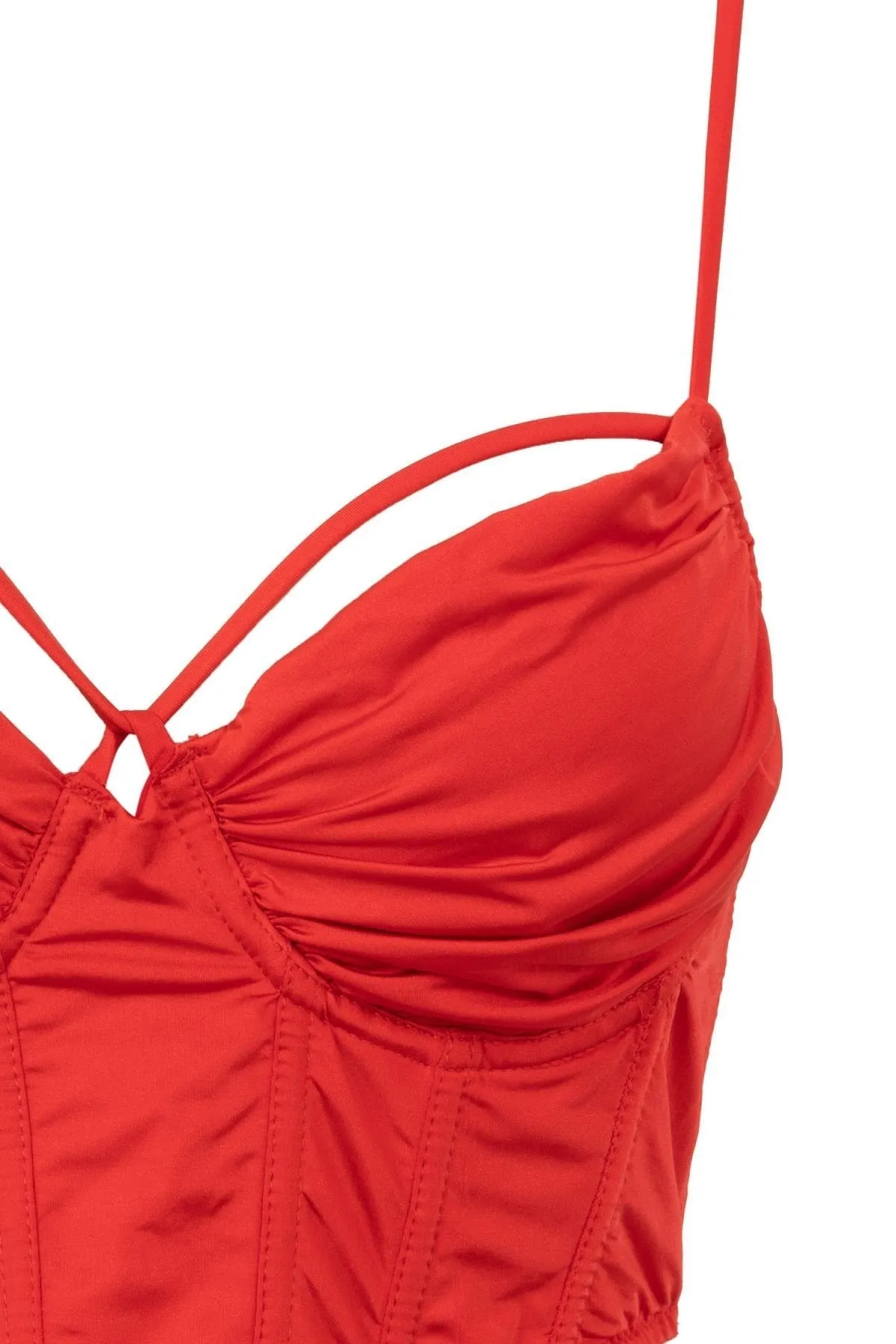 DeFacto  Fall In Love Bügelseil-BH mit detailliertem, hüllenlosem, gepolstertem Bustier