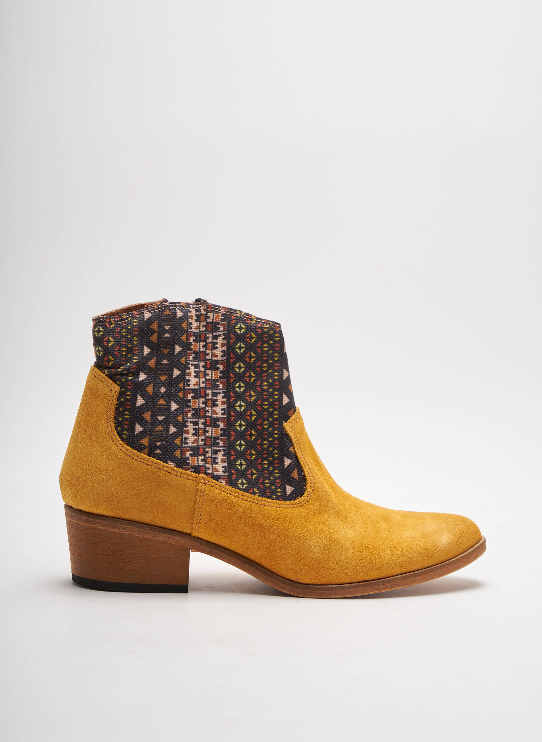 Santafe Bottines Femme couleur jaune