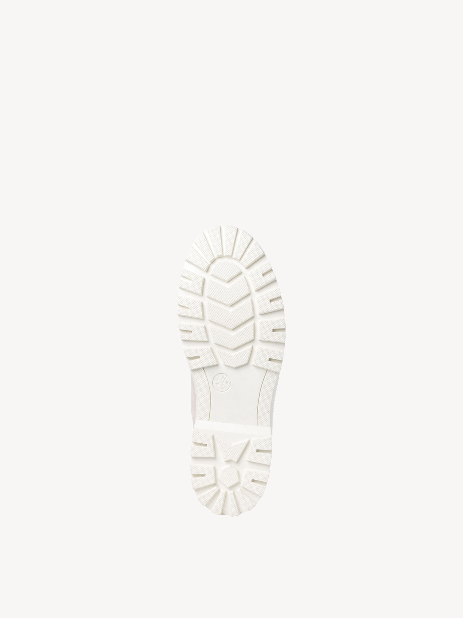 Bottine en cuir - beige