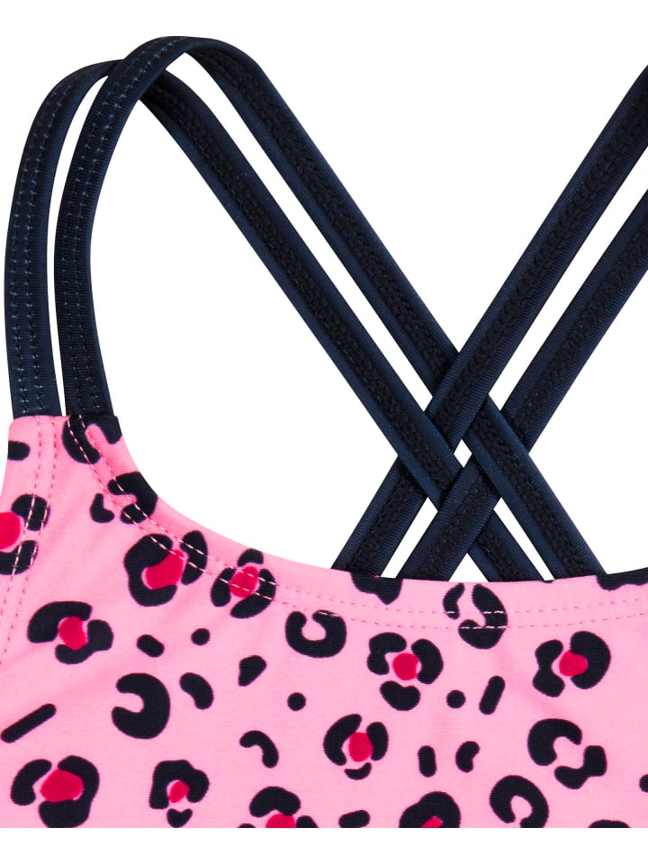 Playshoes UV-Schutz Bikini Leo-Print in Pink günstig kaufen