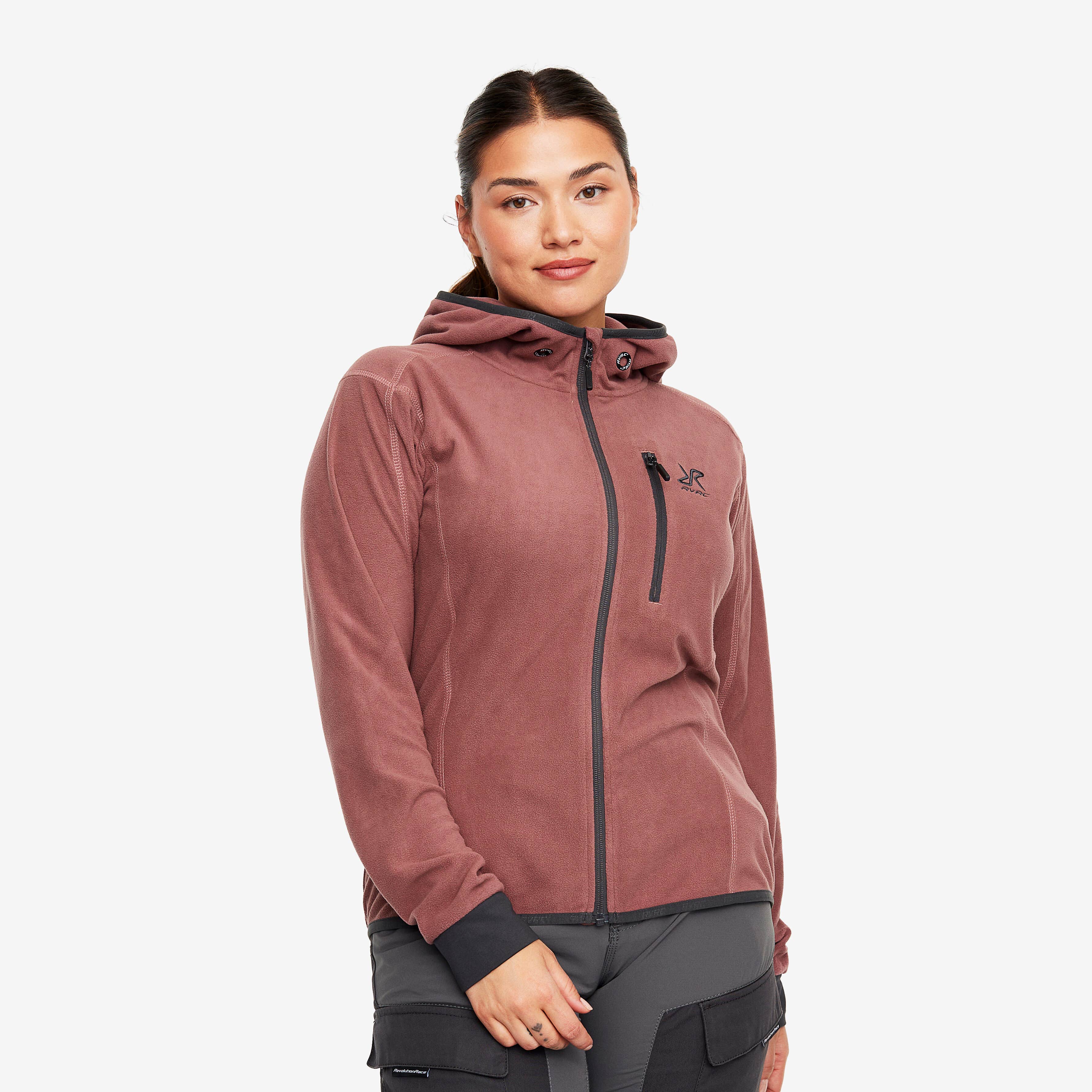 Trekker Hoodie Femme Vintage Rose