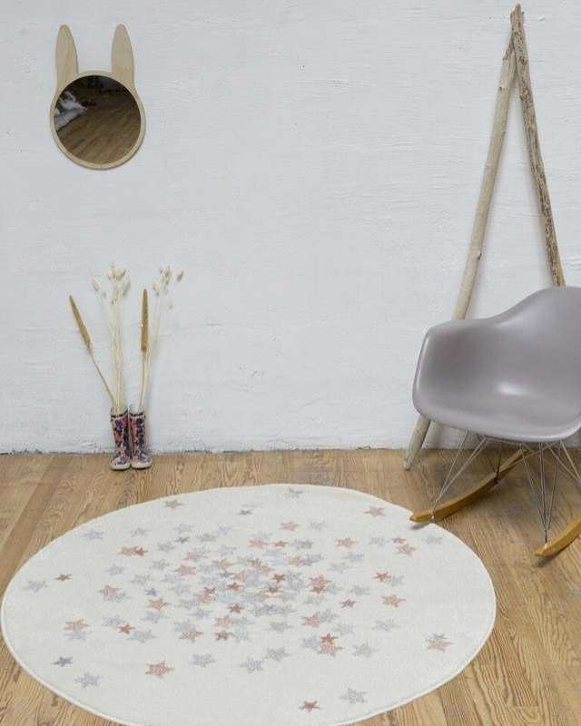Tapis deco rond NOVA 120x120cm