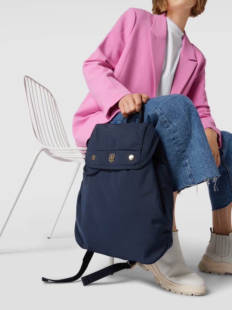 Rucksack mit Tunnelzug Modell 'MY TOMMY BACKPACK' in dunkelblau