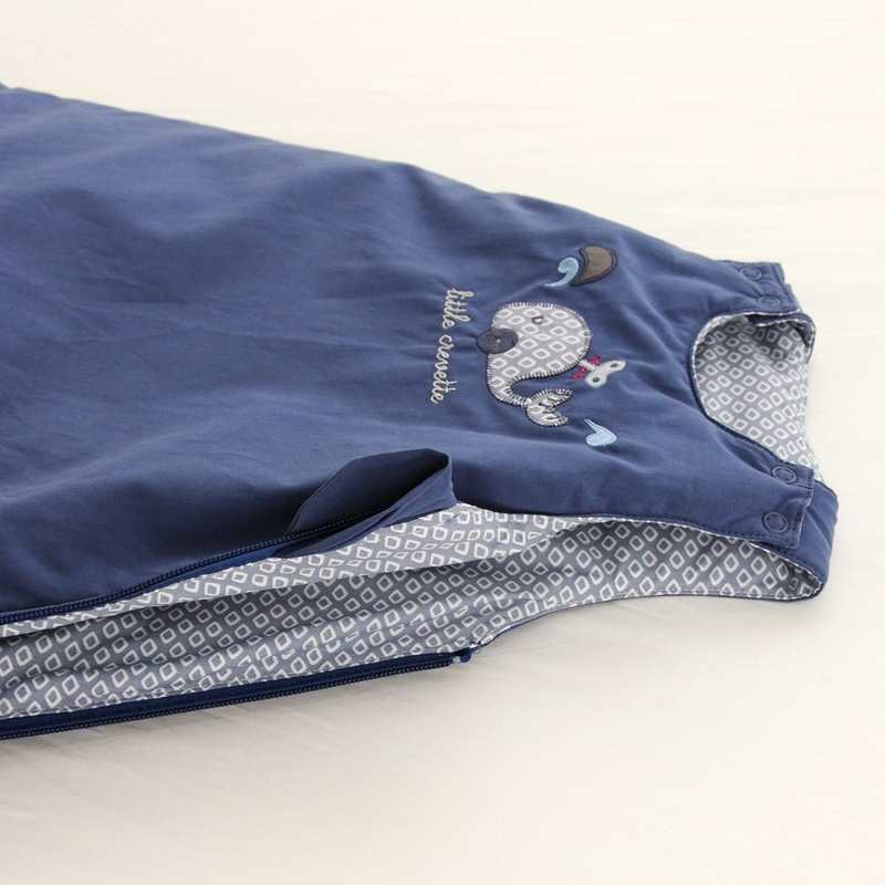 Gigoteuse bleue Baleine 24/36 mois