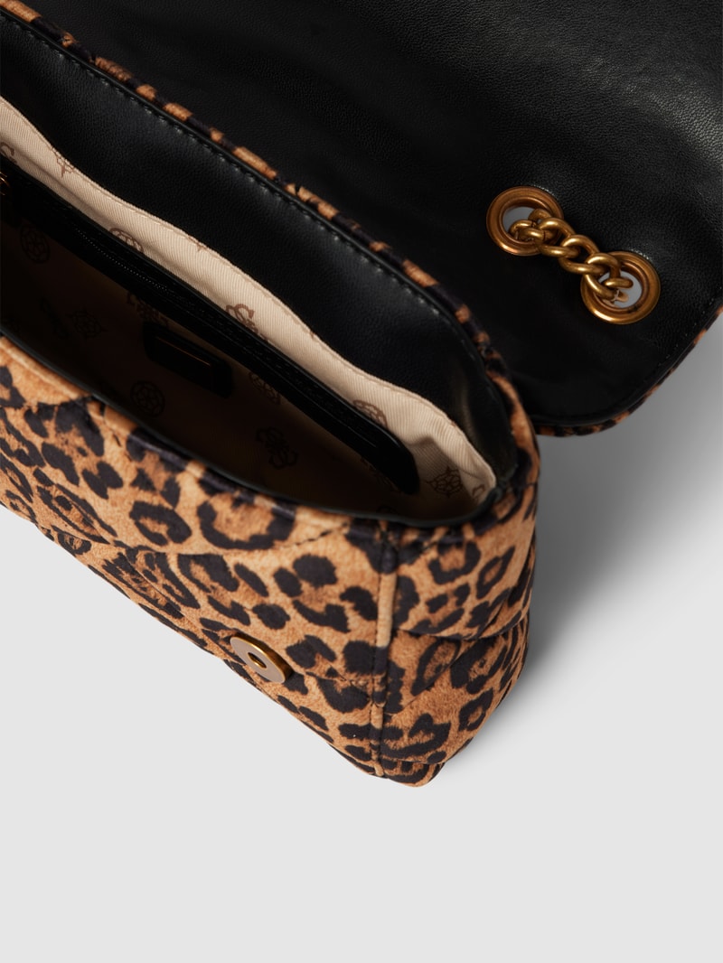 Handtasche mit Animal-Print Modell 'CESSILY' in dunkelgelb