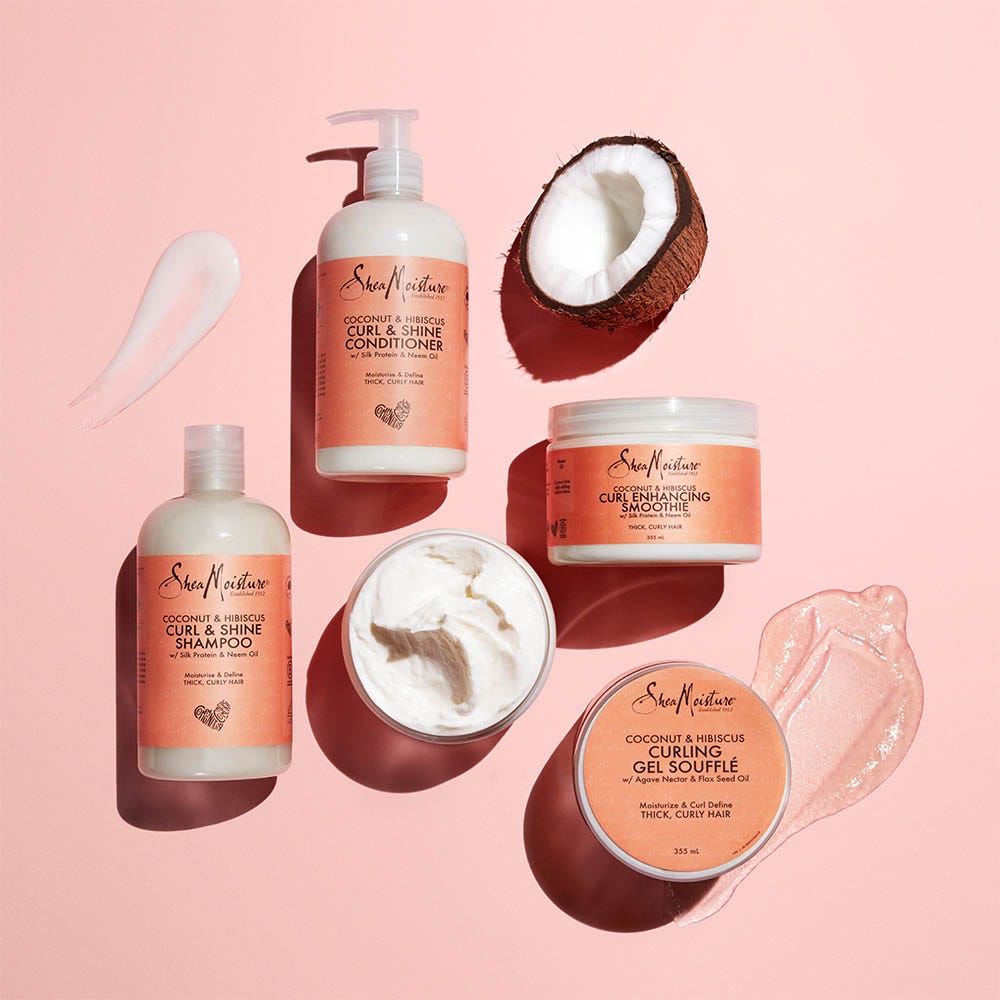SheaMoisture Coconut and Hibiscus Gel Curl Souffle 355 ml