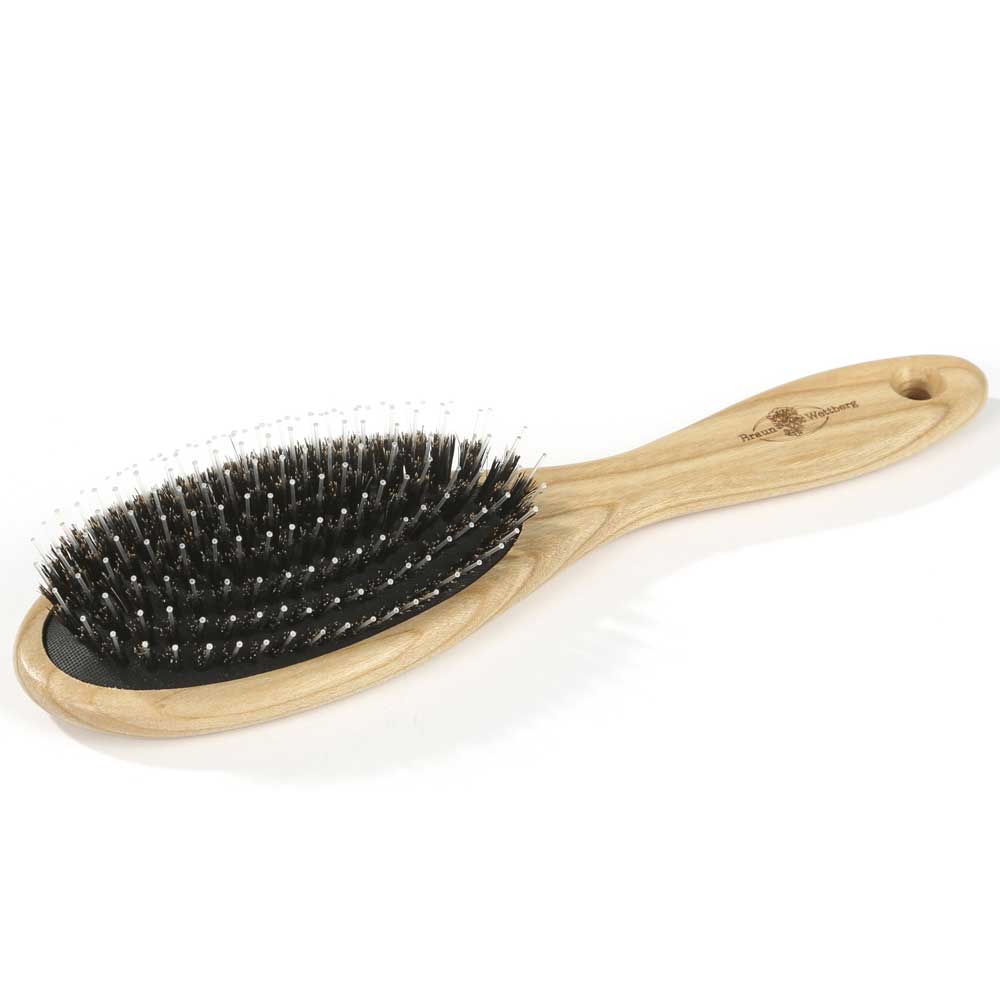 Braun & Wettberg Kirschholzbürste groß - Naturborsten