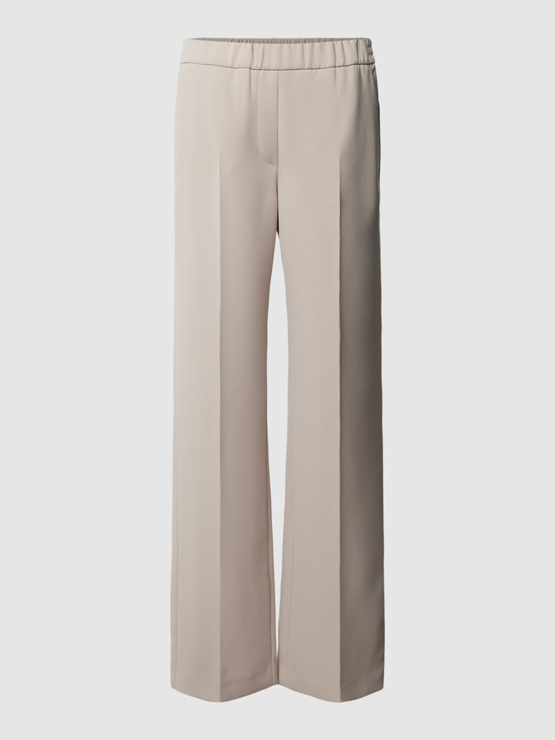 Stoffhose mit Bügelfalten in offwhite