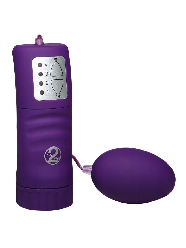 You2Toys Vibro-Ei Velvet Purple Pill in lila günstig kaufen 55 mm