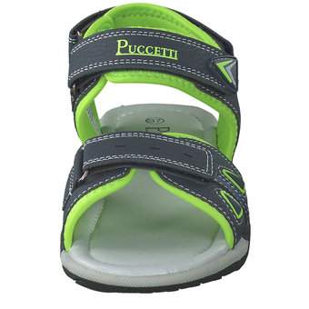 Puccetti Trekkingsandale in blau