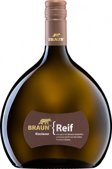 2021 { Reif Rieslaner lieblich - Familienweingut Braun