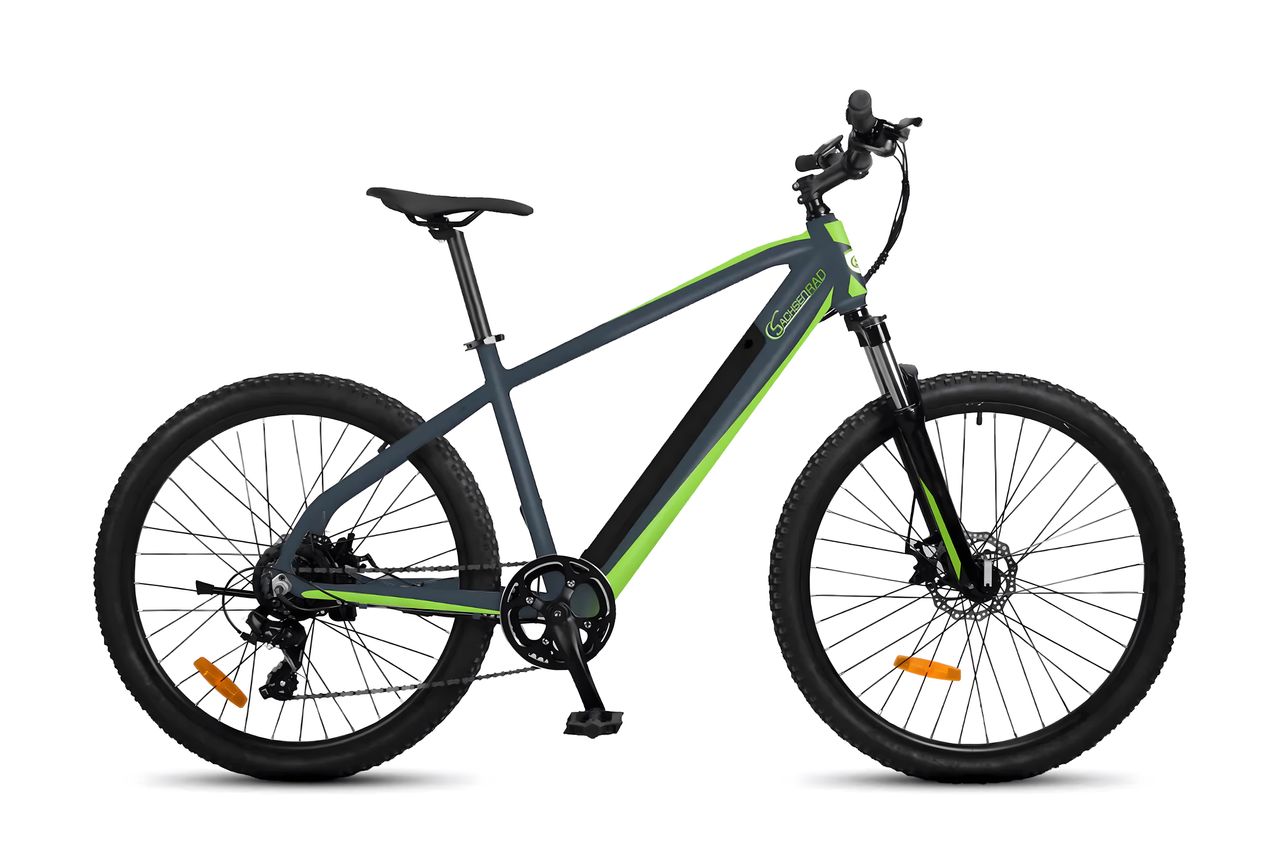 SachsenRad E-Racing Mountain Bike R8 Ranger grau 27,5 Zoll