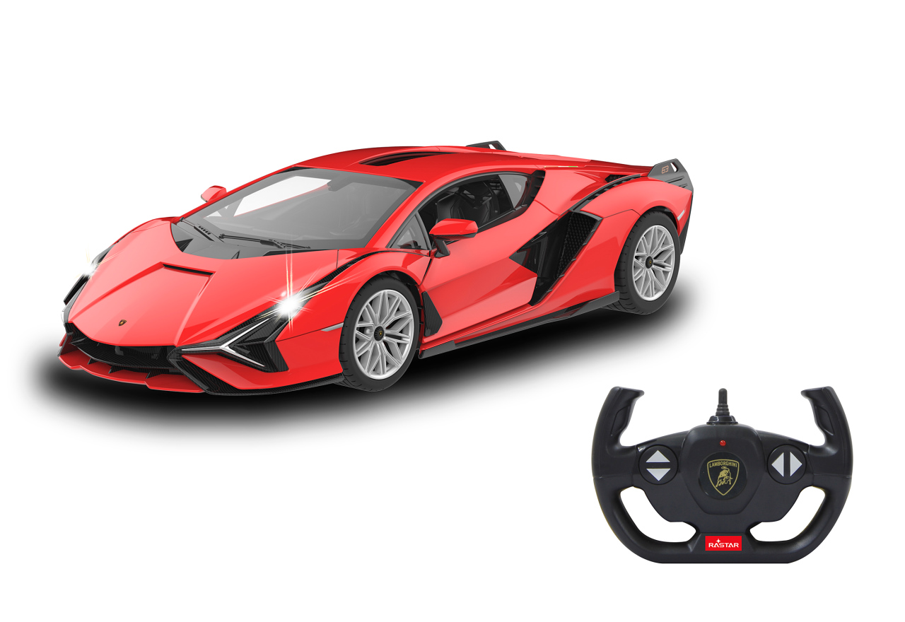 Jamara e.K. JAMARA Lamborghini Sián 1:14 rot 2,4GHz Tür manuell