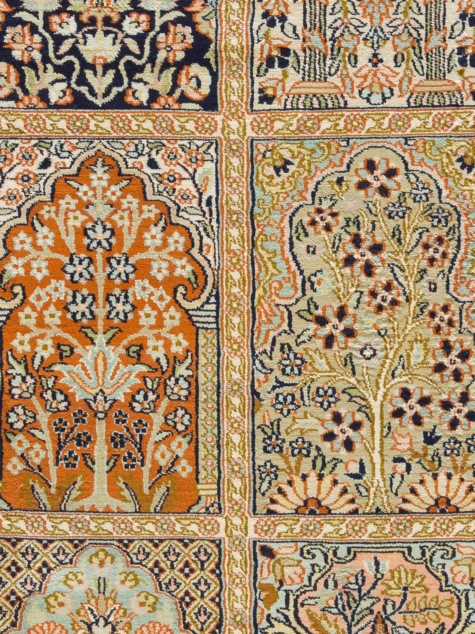 Kaschmir Seide 18/18 ca. 157 x 214 cm, Unikat / Einzelstück