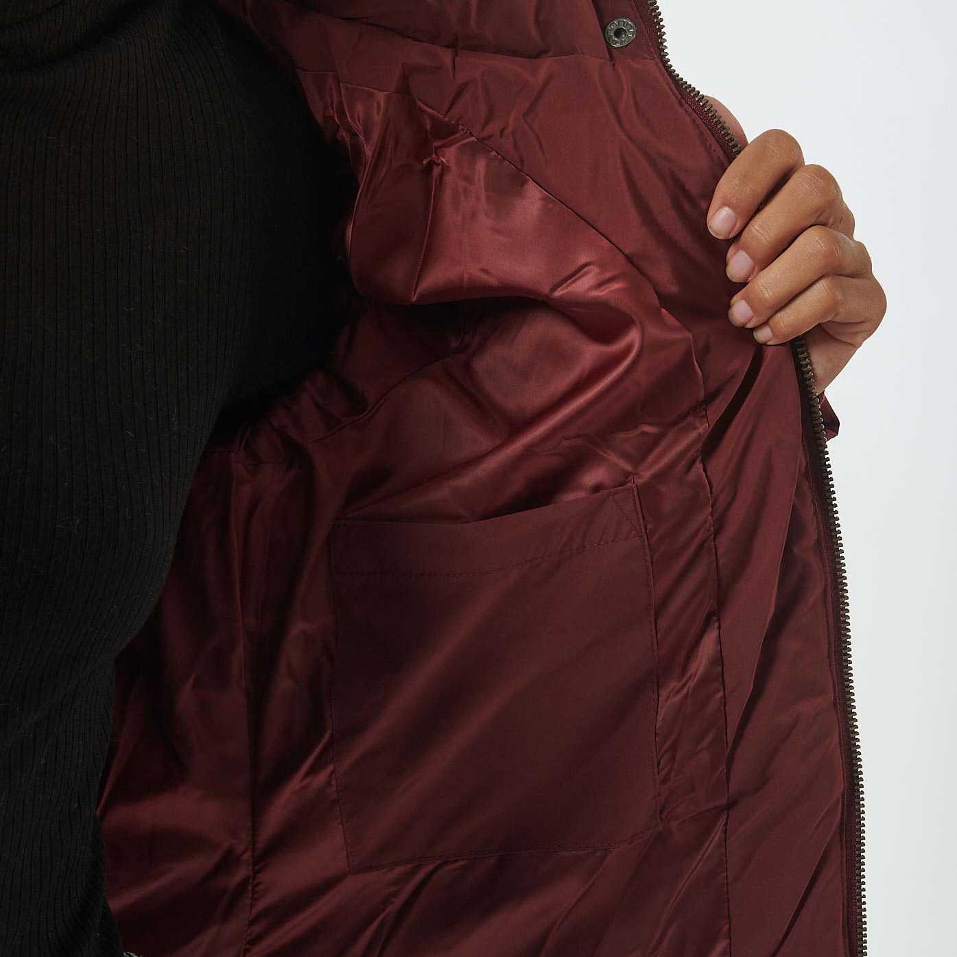 DIBBY  Doudoune bordeaux femme